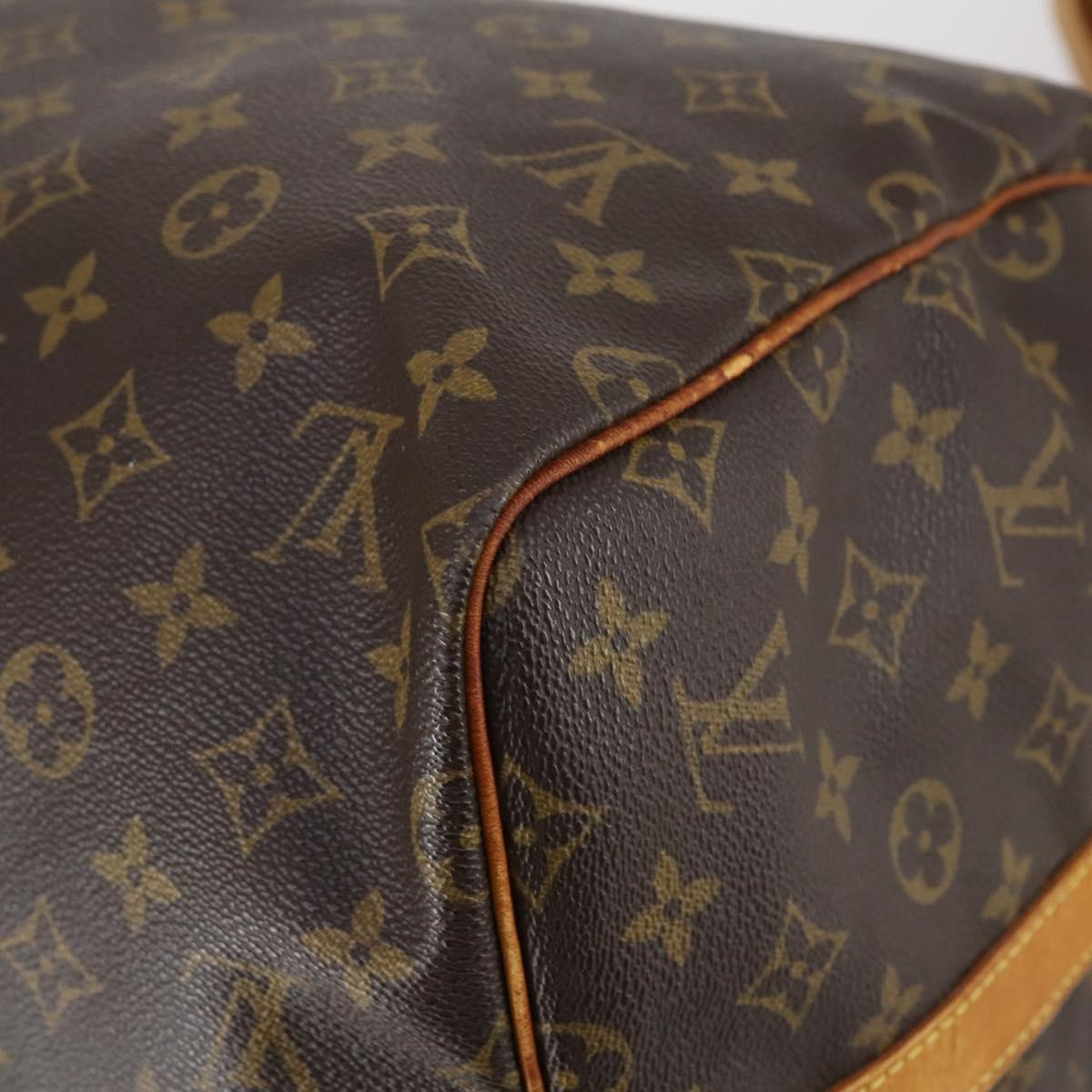Louis Vuitton Keepall Bag Monogram Canvas, BROWN, CANVAS, Travel bag