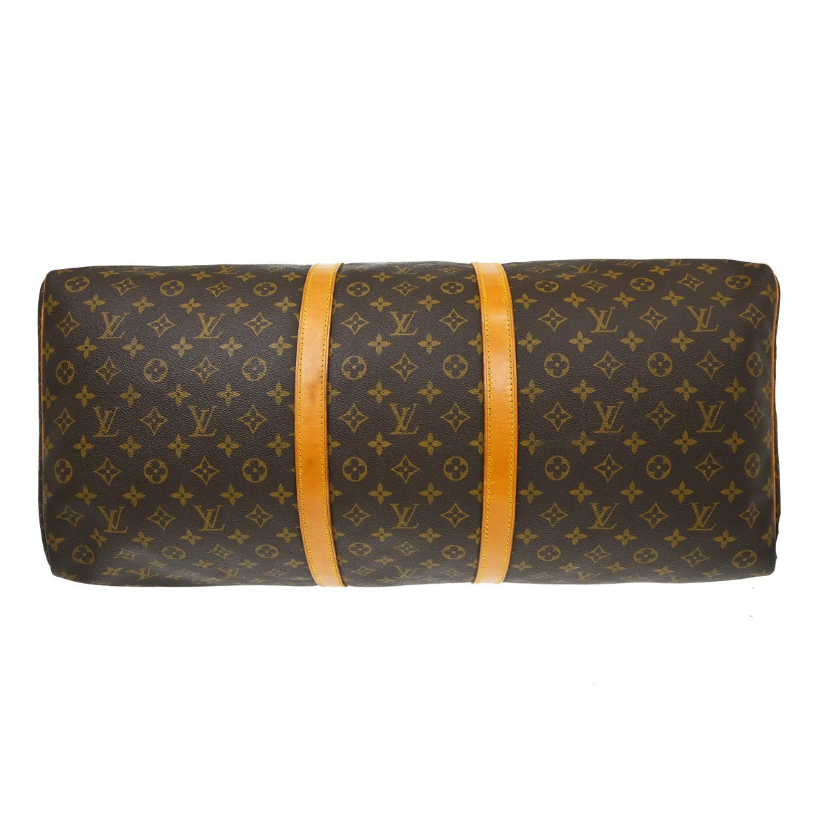 Louis Vuitton Keepall Monogram Canvas, Brown, Canvas, Travel Bag