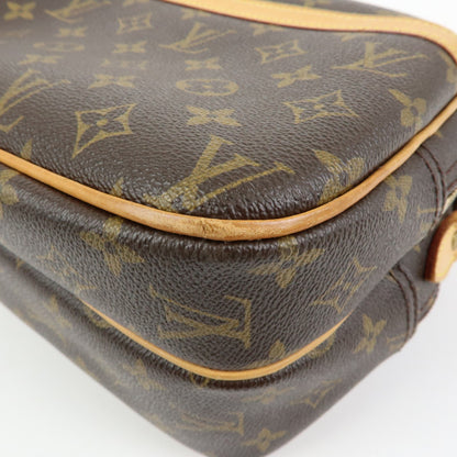 Louis Vuitton Reporter Monogram Canvas, Brown, Canvas, Shoulder Bag