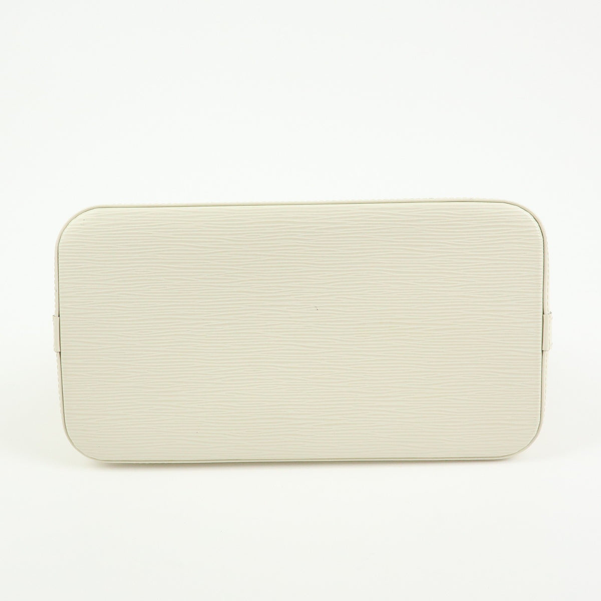 Louis Vuitton Alma Epi Leather, White, Leather, Handbag