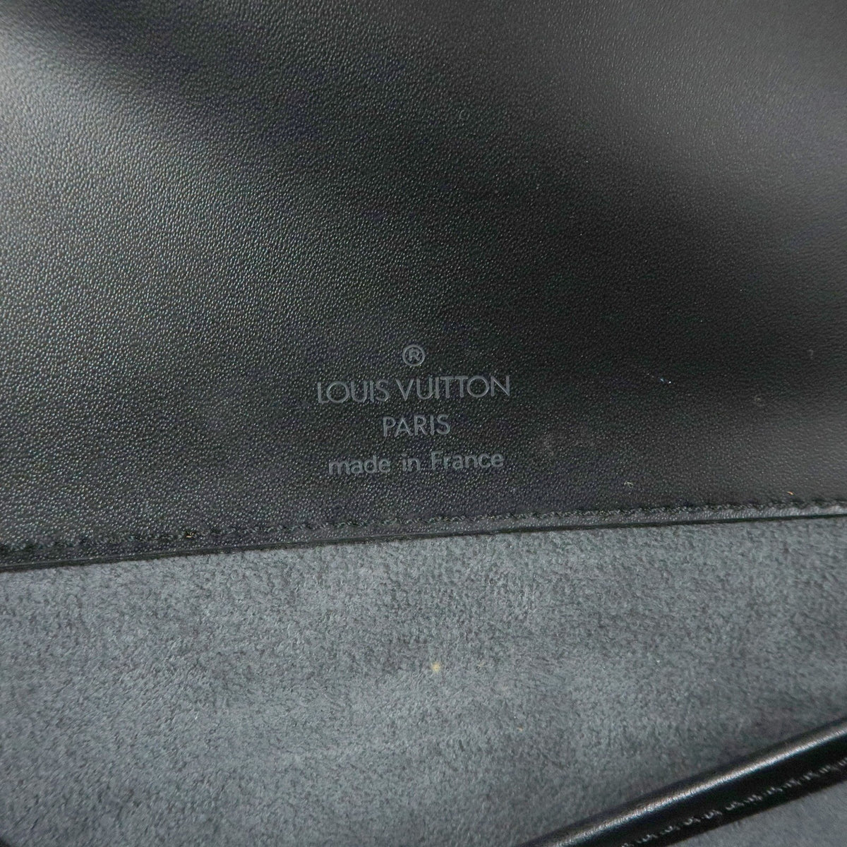 Louis Vuitton Nocturne Epi Leather, Black, Leather, Shoulder Bag