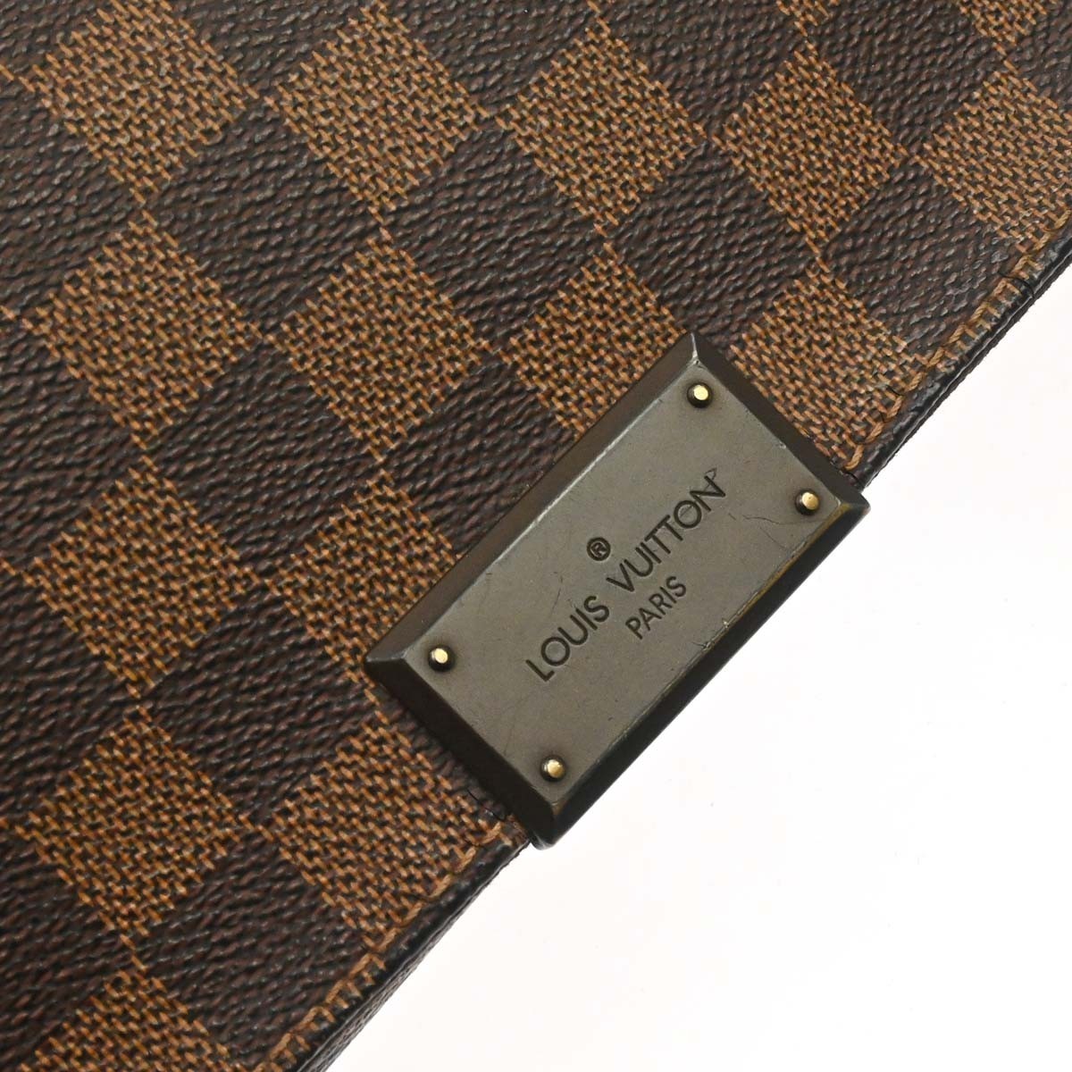 Louis Vuitton District Messenger Damier Ebene, Brown, Canvas, Shoulder Bag