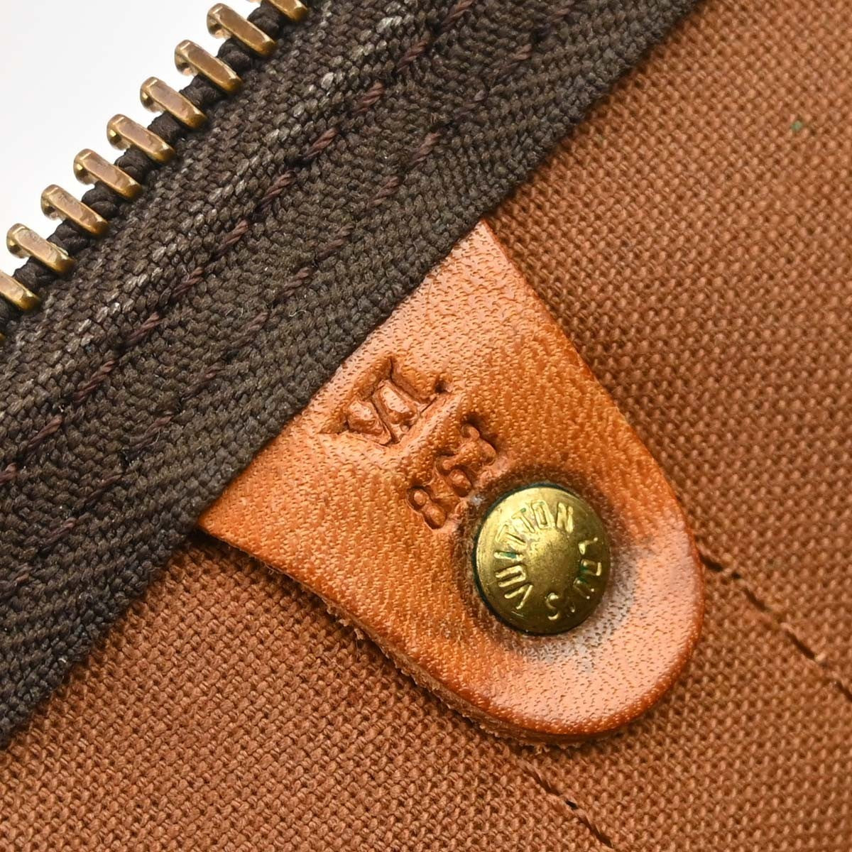 Louis Vuitton Keepall Monogram Canvas, Brown, Canvas, Travel Bag