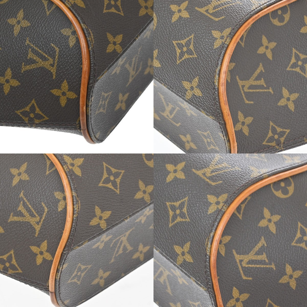 Louis Vuitton Ellipse Monogram Canvas, Brown, Canvas, Handbag