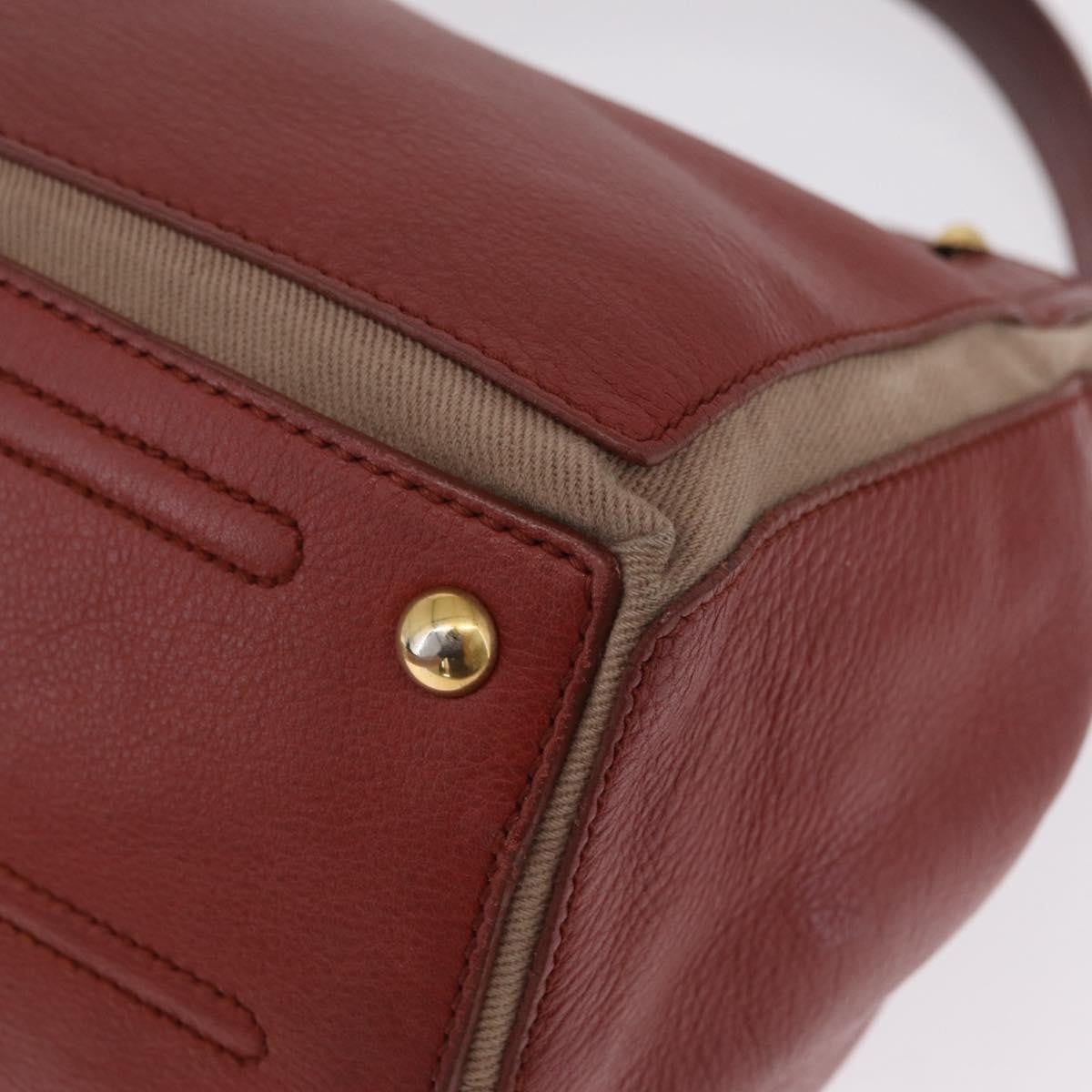 Saint Laurent Muse Two Leather, Brown, Leather, Handbag