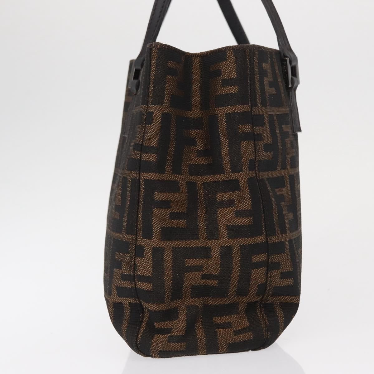 Fendi Vintage Open Tote Zucca Canvas, Brown, Canvas, Tote Bag