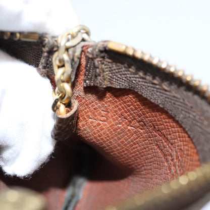 Louis Vuitton Pochette Clés Monogram Canvas, Brown, Canvas, Wallet