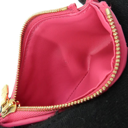 Louis Vuitton Victorine Nanogram Embossed Leather, Pink, Leather, Wallet