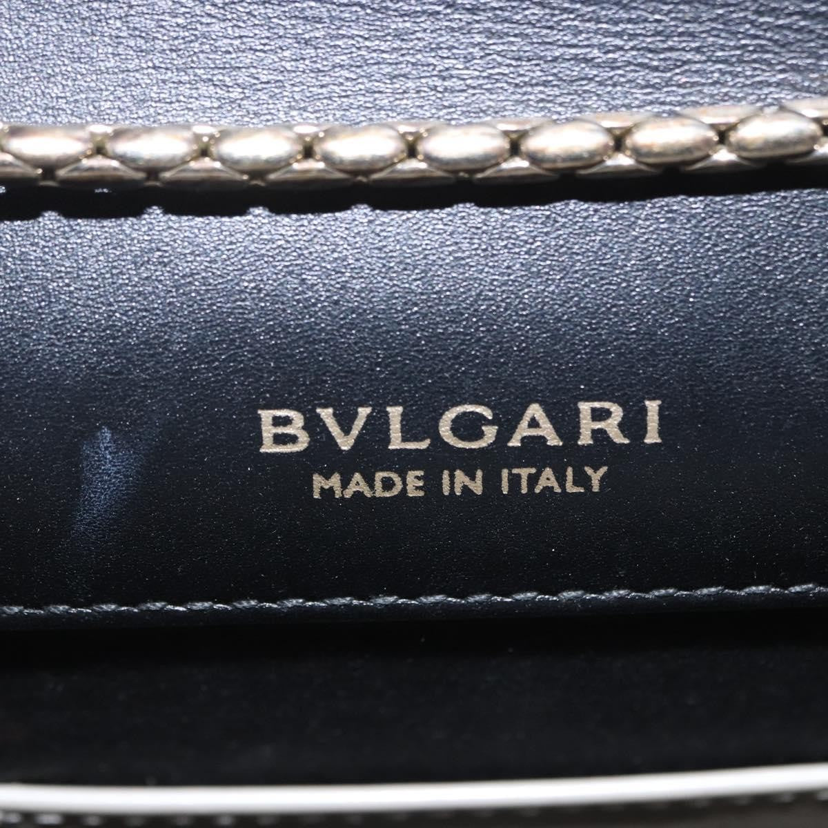 Bvlgari Serpenti Forever Patent, White, Patent Leather, Shoulder Bag