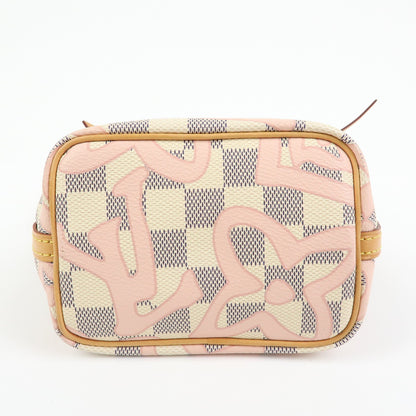 Louis Vuitton Noe Limited Edition Damier Tahitienne, White, Canvas, Shoulder Bag