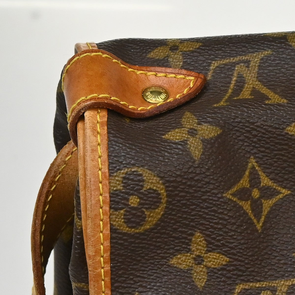 Louis Vuitton Saumur Monogram Canvas, Brown, Canvas, Shoulder Bag