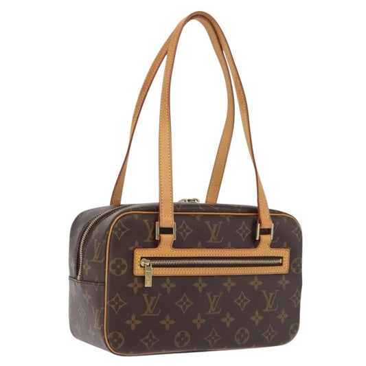 Louis Vuitton Cite Monogram Canvas, Brown, Canvas, Handbag
