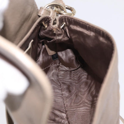 Chloe Lily Leather, Beige, Leather, Shoulder Bag