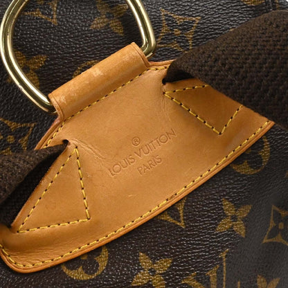 Louis Vuitton Vintage Montsouris Monogram Canvas, Brown, Canvas, Backpack