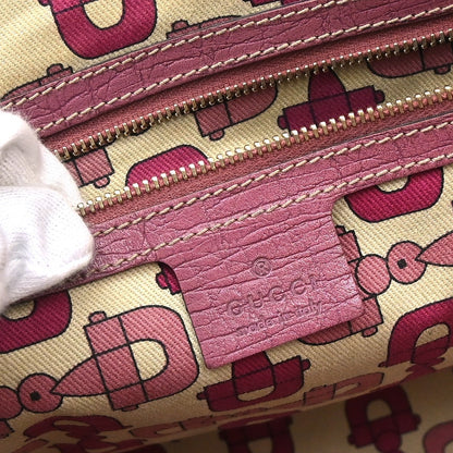 Gucci Tote GG Canvas and Leather, Beige, Canvas, Tote Bag