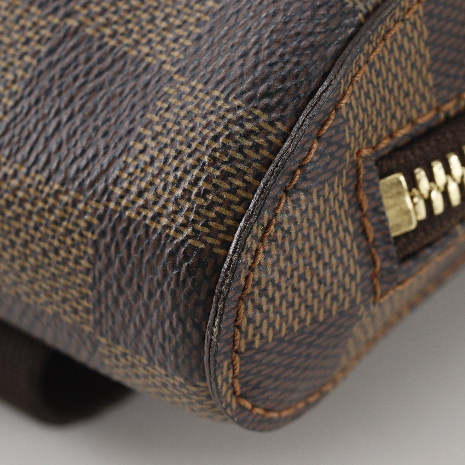 Louis Vuitton Geronimos Damier, Brown, Canvas, Clutch