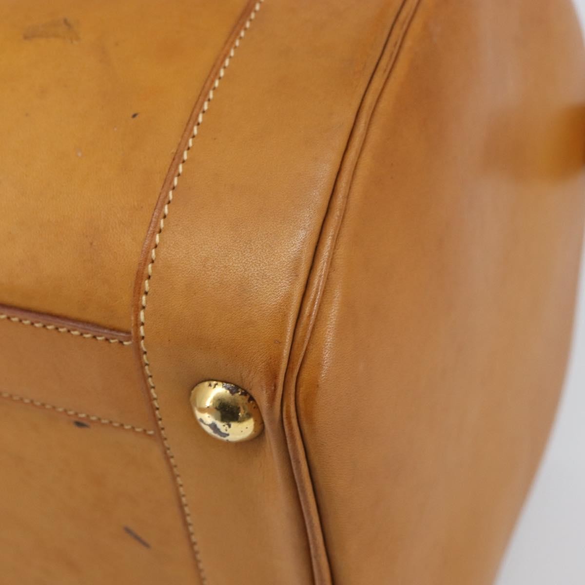 Hermes Vintage Convertible Boston Leather, Brown, Leather, Travel Bag