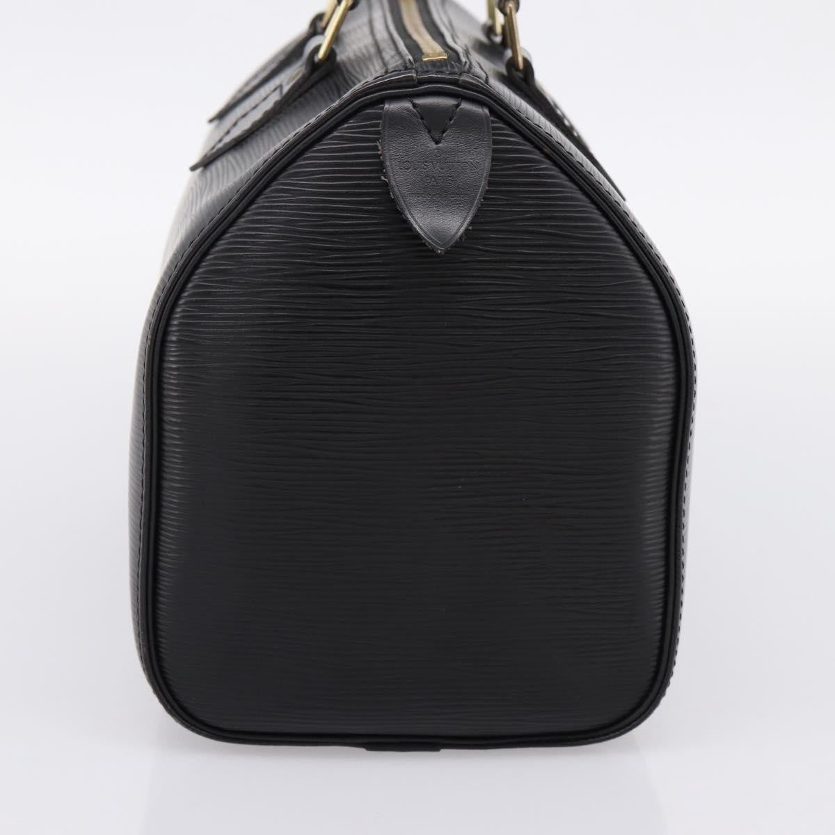 Louis Vuitton Speedy Epi Leather, Black, Leather, Handbag