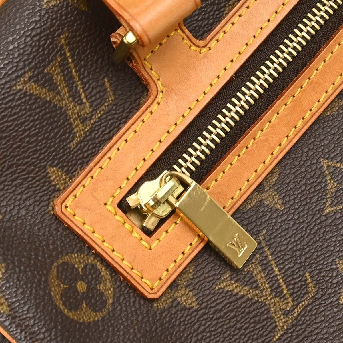Louis Vuitton Cite Monogram Canvas, Brown, Canvas, Handbag