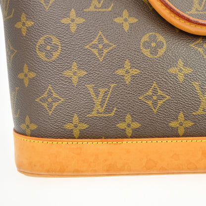 Louis Vuitton Alma Monogram, Brown, Canvas, Handbag