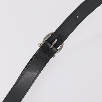 Salvatore Ferragamo Gancini Leather, Gray, Patent Leather, Handbag