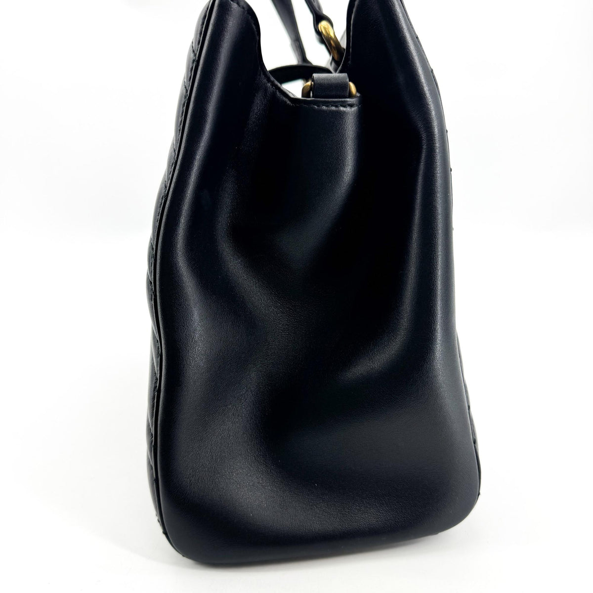 Gucci GG Marmont Matelasse Leather, Black, Leather, Shoulder Bag