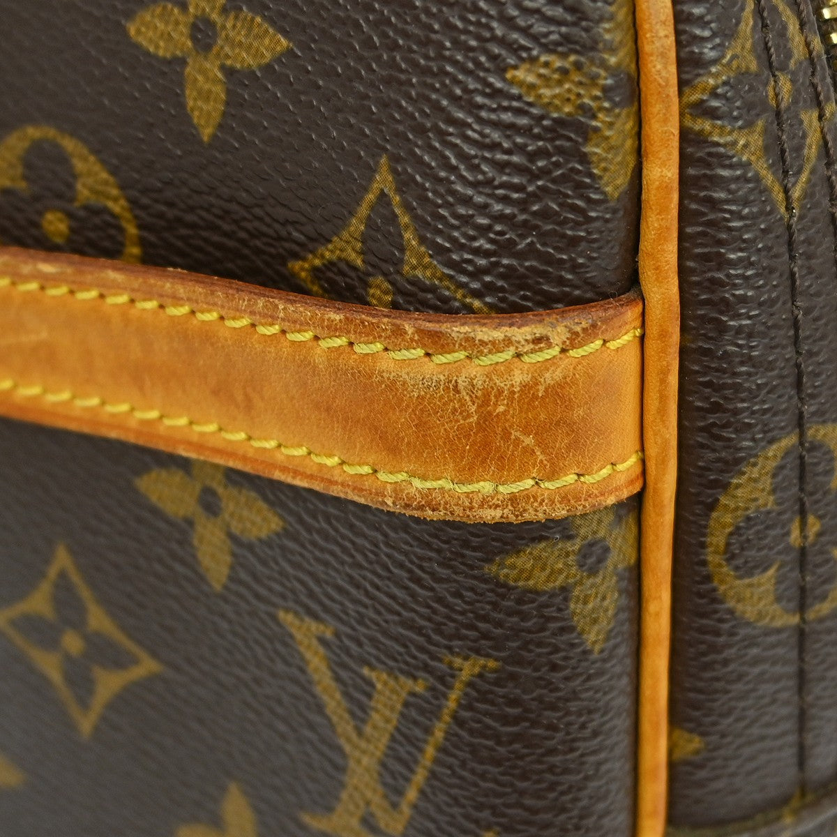 Louis Vuitton Reporter Monogram, Brown, Canvas, Shoulder Bag