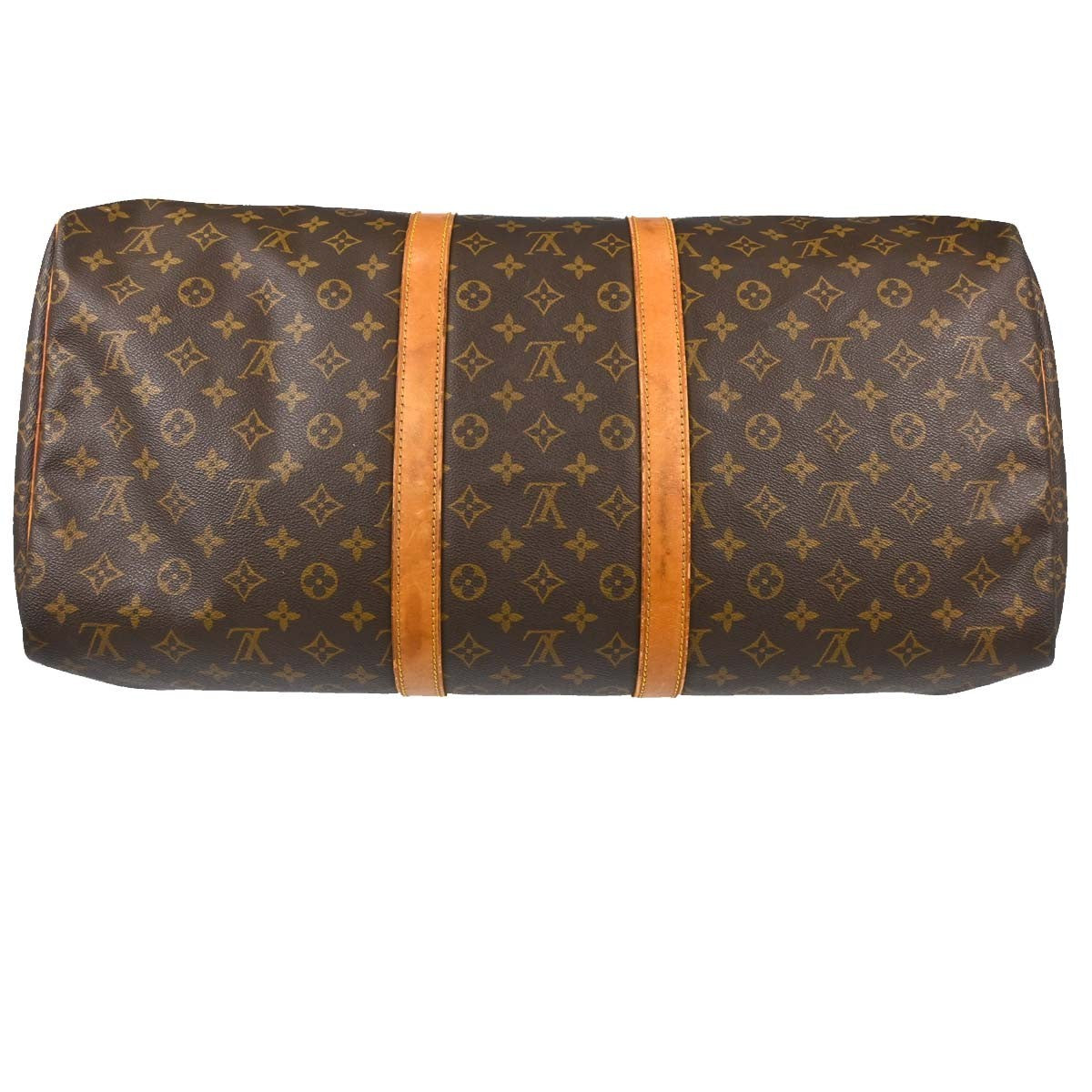 Louis Vuitton Keepall Monogram Canvas, Brown, Canvas, Travel Bag
