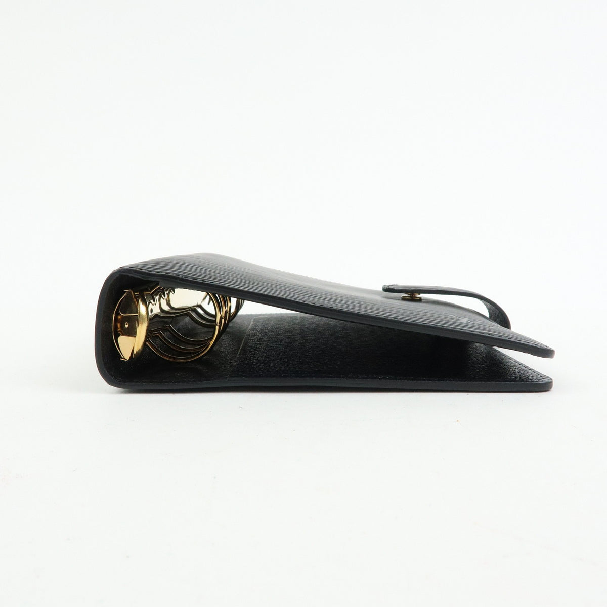 Louis Vuitton Ring Agenda Cover Epi Leather, Black, Leather, Briefcase