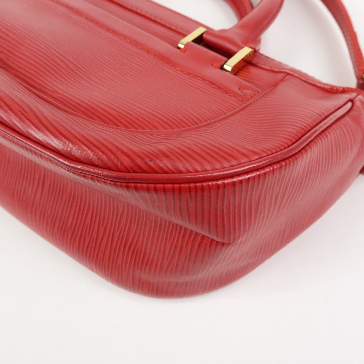 Louis Vuitton Dhanura Epi Leather, Red, Leather, Handbag