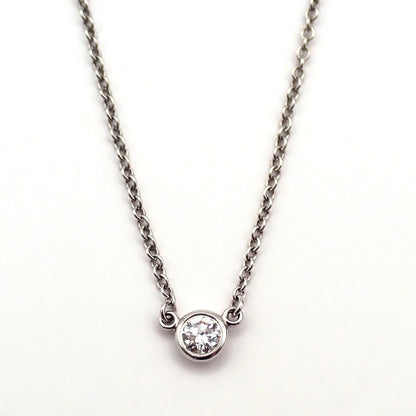 Tiffany & Co. Elsa Peretti Diamonds By The Yard Platinum with Diamond, Silver, Platinum, Jewelry