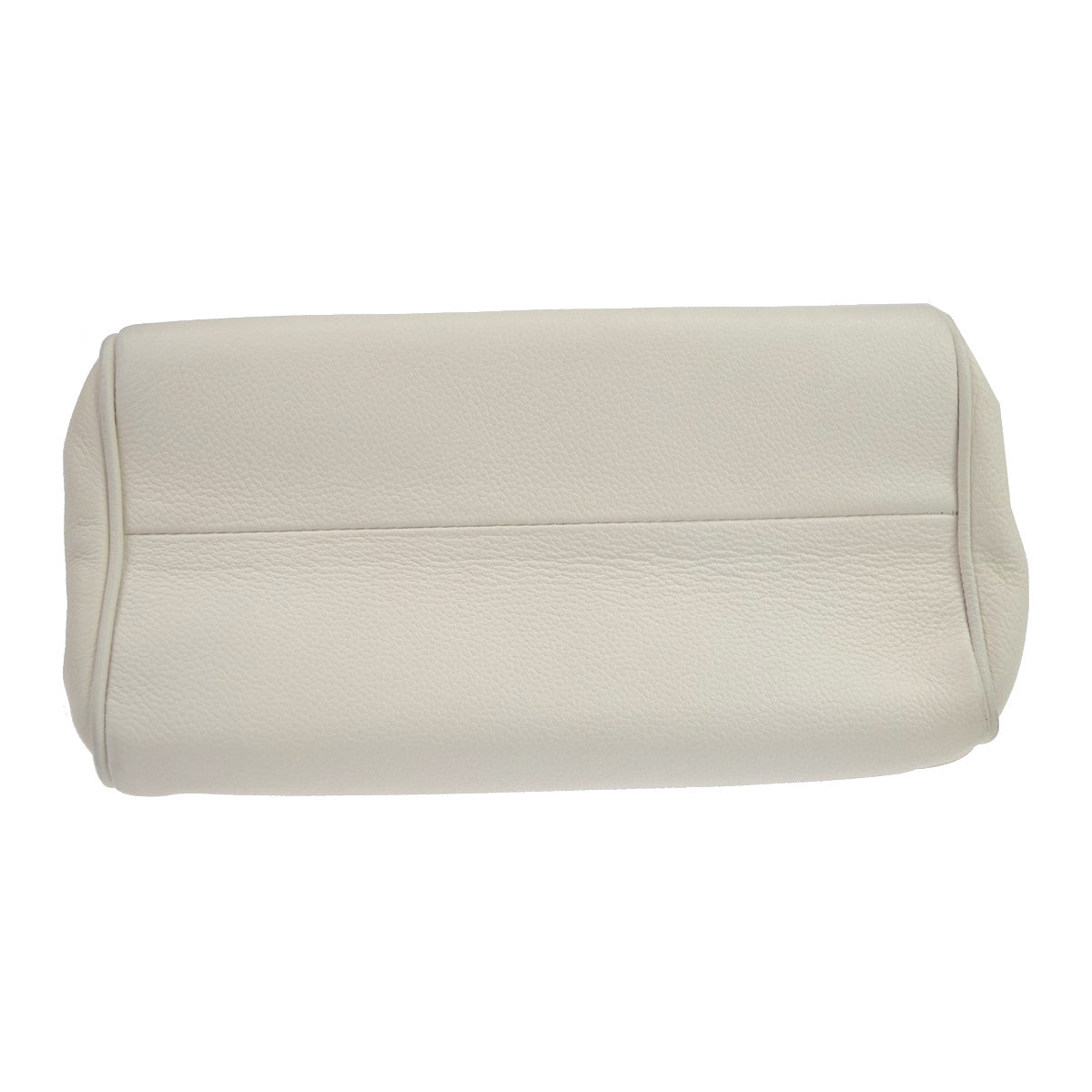 Chanel Pocket Accordion Flap Quilted Lambskin, White, Leather, Shoulder Bag