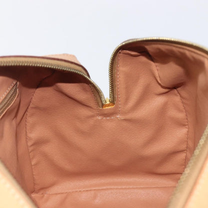 Celine Handbag Canvas, Brown, Canvas, Handbag