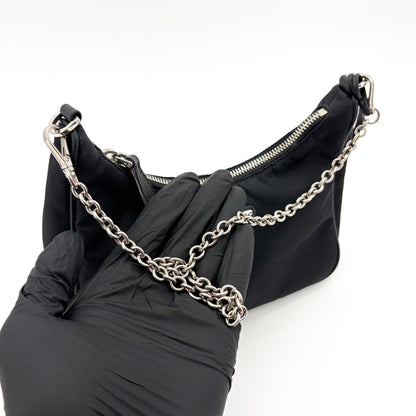 Prada Re-Edition 2005 Tessuto, Black, Nylon, Shoulder Bag