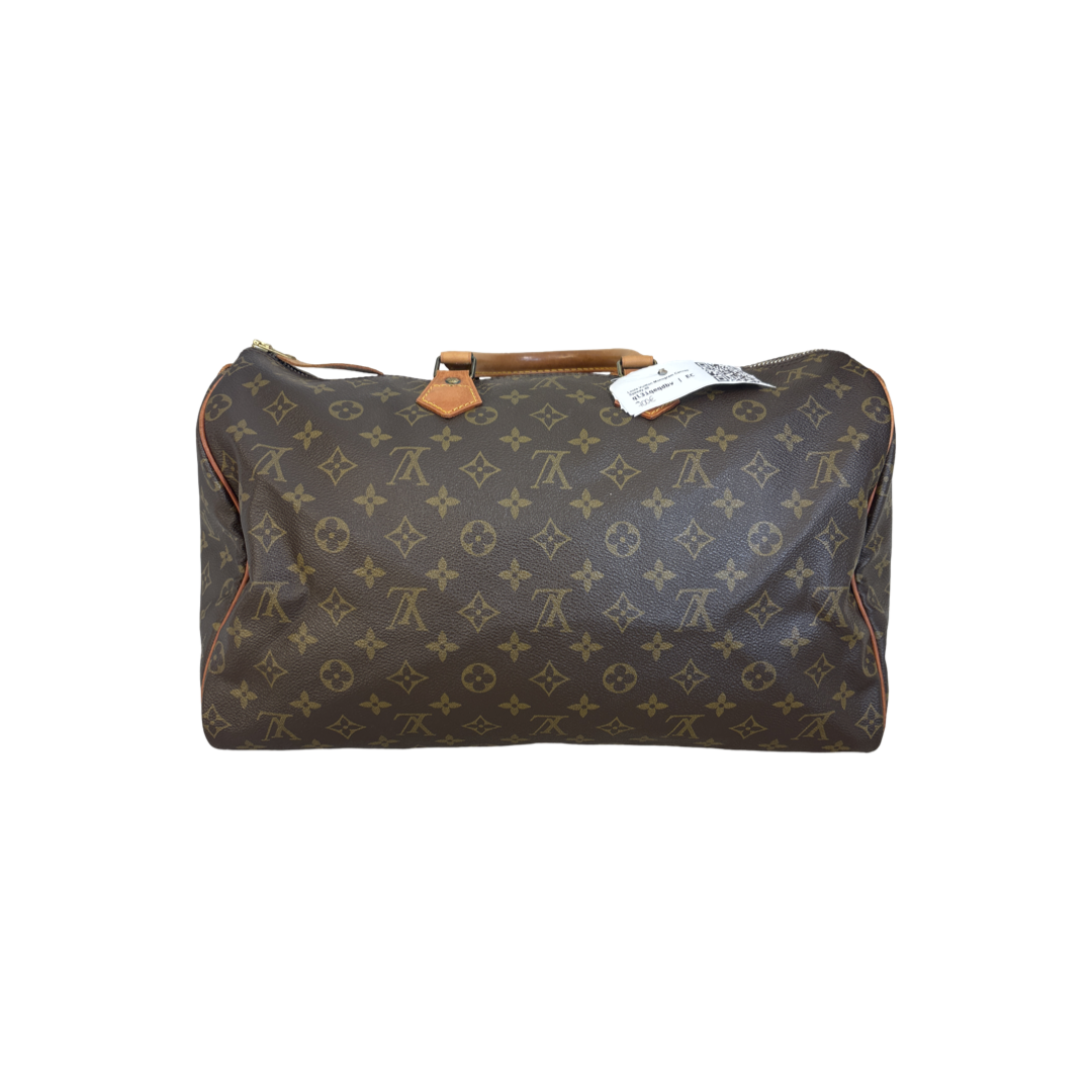 Louis Vuitton Speedy Monogram Canvas, Brown, Canvas, Handbag