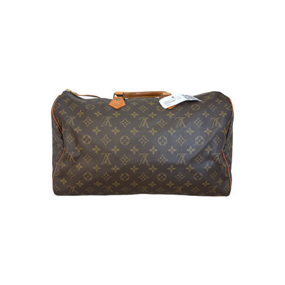 Louis Vuitton Speedy Monogram Canvas, Brown, Canvas, Handbag