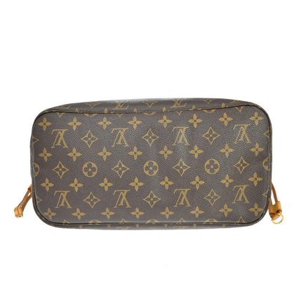 Louis Vuitton Neverfull Monogram Canvas, Brown, Canvas, Tote Bag