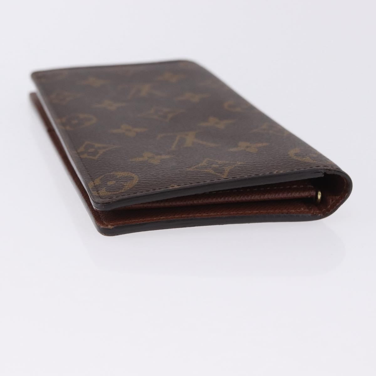 Louis Vuitton Brazza Monogram Canvas, Brown, Canvas, Wallet