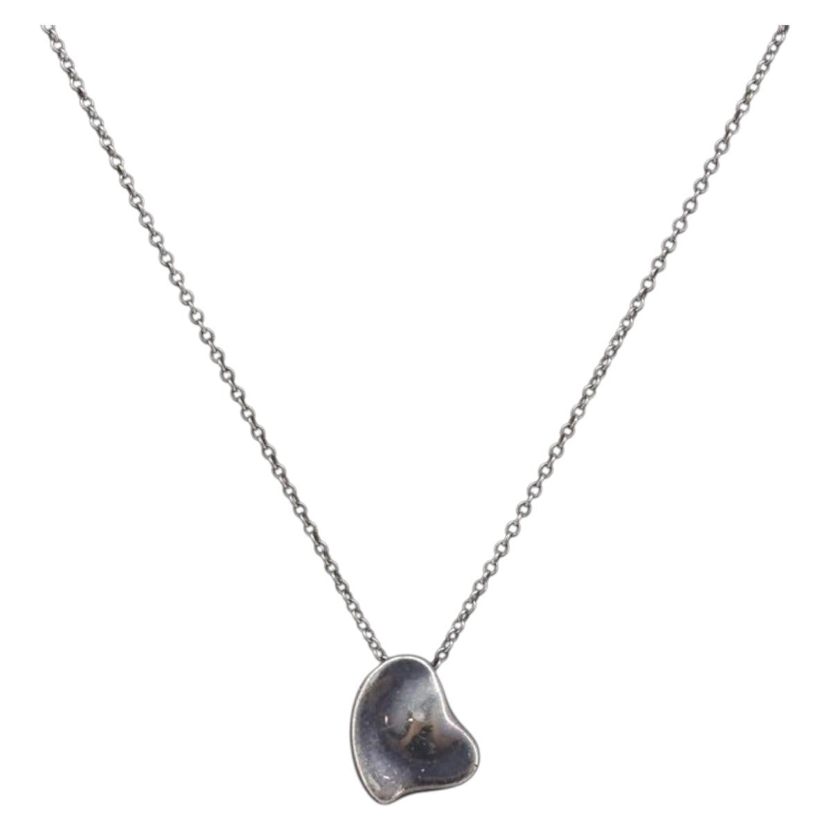 Tiffany & Co. Elsa Peretti Full Heart Silver 925, Silver, Sterling Silver, Necklace