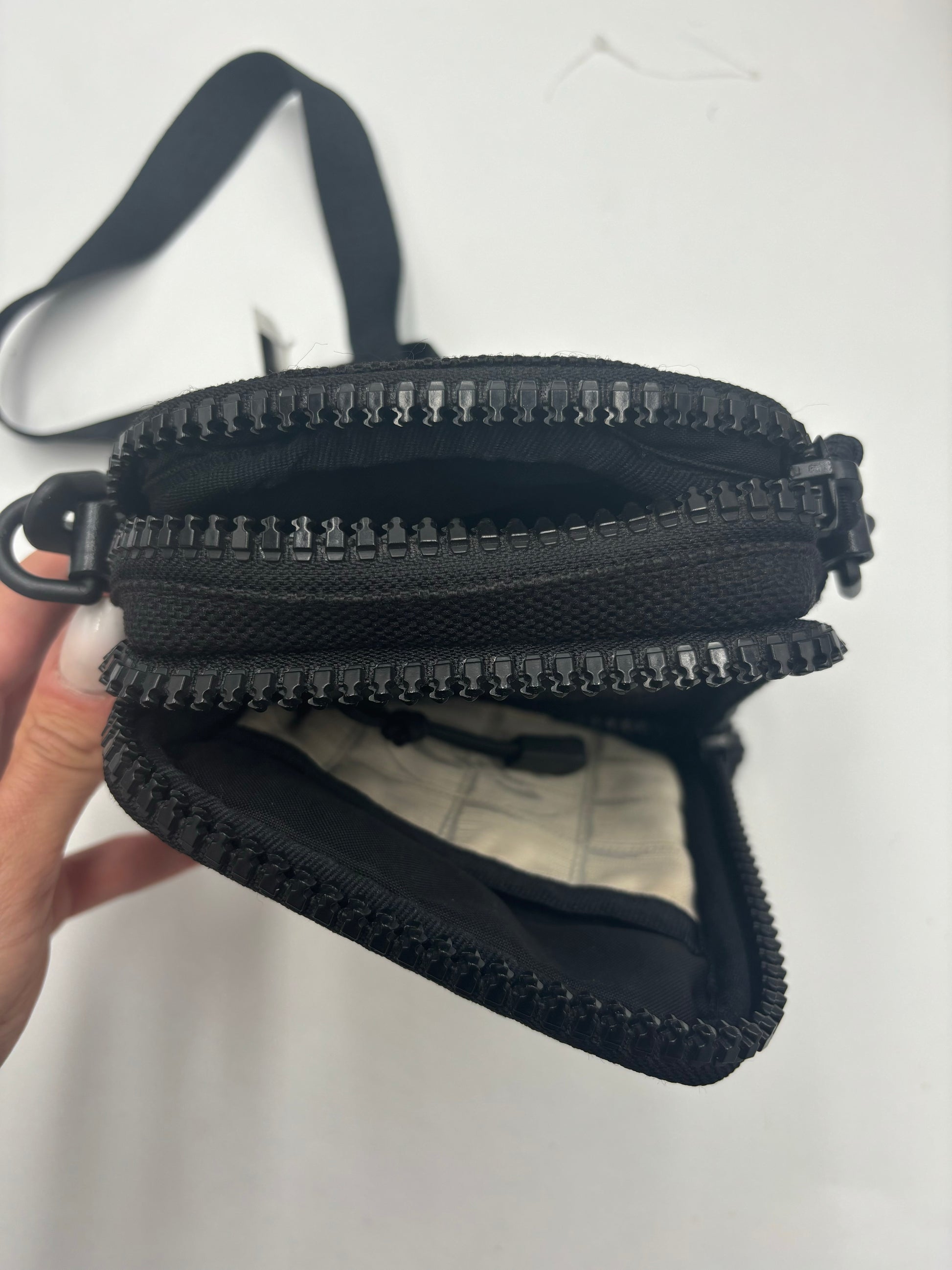 Chanel Sport Line Crossbody Bag Canvas, Black, Canvas, Crossbody Bag