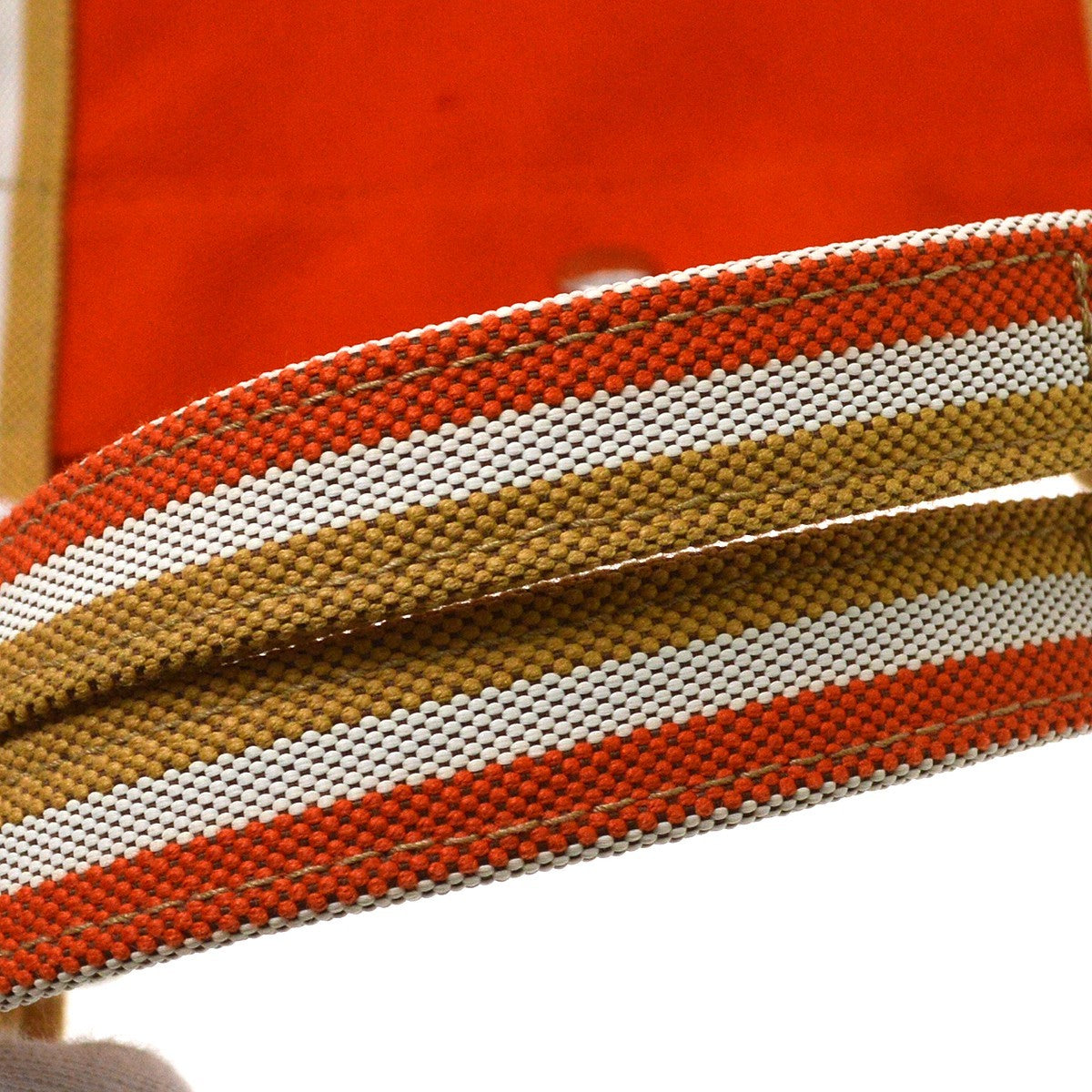 Hermes Beach Tote Cotton, Orange, Cotton, Tote Bag