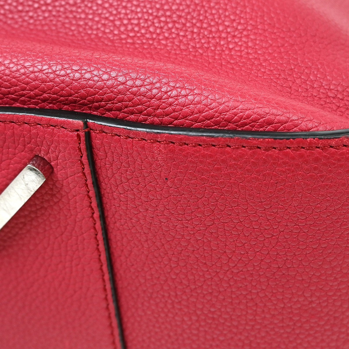 Loewe Hammock Leather, Pink, Leather, Handbag