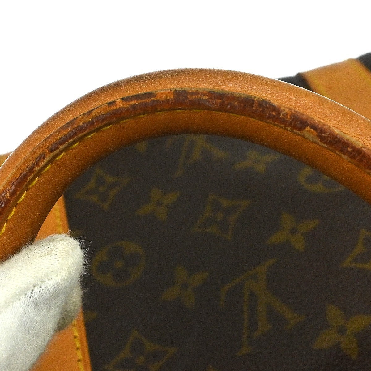 Louis Vuitton Keepall Monogram, Brown, Canvas, Travel Bag