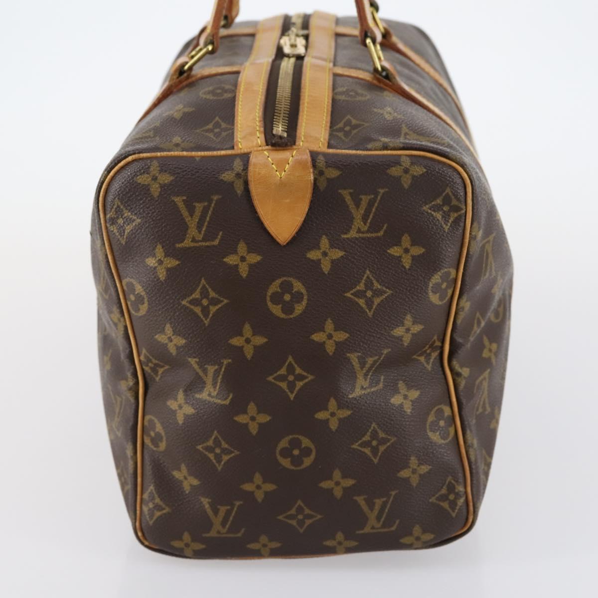 Louis Vuitton Sac Souple Handbag Monogram Canvas, BROWN, CANVAS, Handbag