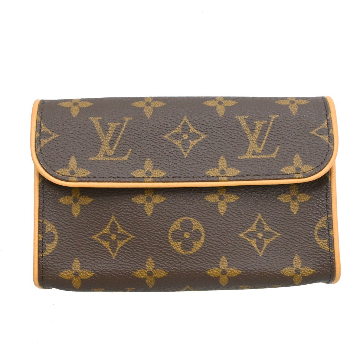 Louis Vuitton Florentine Waist Monogram Canvas, Brown, Canvas, Clutch