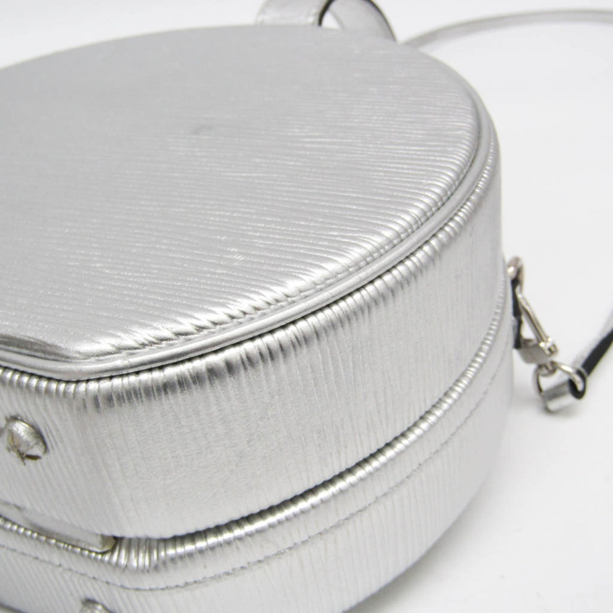 Louis Vuitton Petite Boite Chapeau Epi Leather, Silver, Leather, Handbag