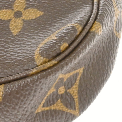 Louis Vuitton Mini pochette accessoires Canvas, Brown, Canvas, Clutch