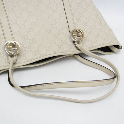 Gucci Twins Guccissima Leather, Beige, Leather, Tote Bag