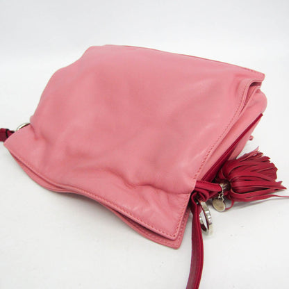 Loewe Flamenco Leather, Pink, Leather, Crossbody Bag