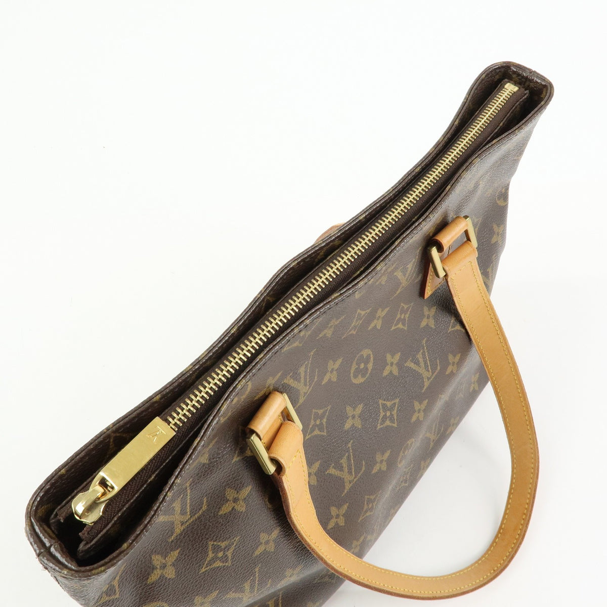Louis Vuitton Cabas Piano Monogram Canvas, Brown, Canvas, Tote Bag